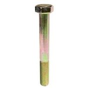 NEWPORT FASTENERS Class 10.9, M10-1.50 Hex Head Cap Screw, Zinc Yellow Steel, 120 mm L, 200 PK 529440-200